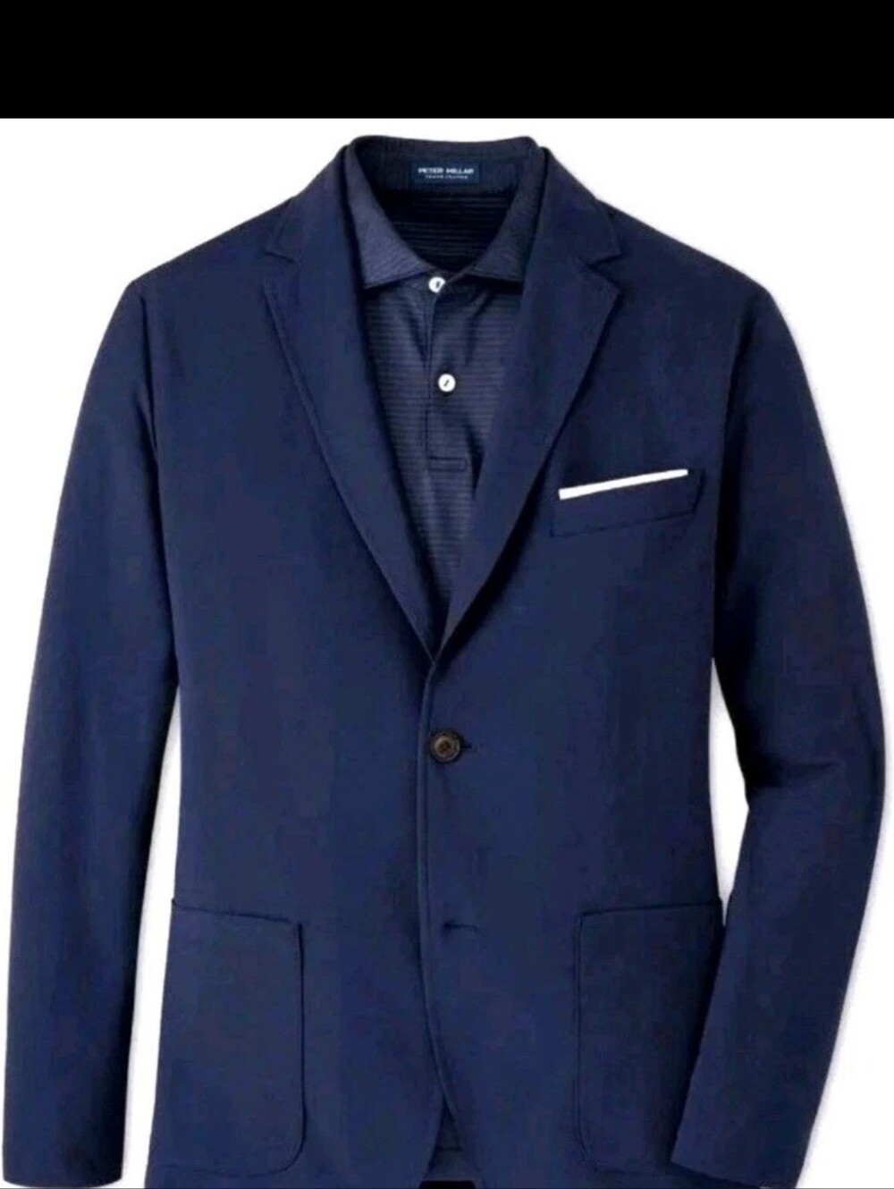 NEW Peter Millar Mens XL Navy Bingham Crown Crafted Performance Stretch Blazer